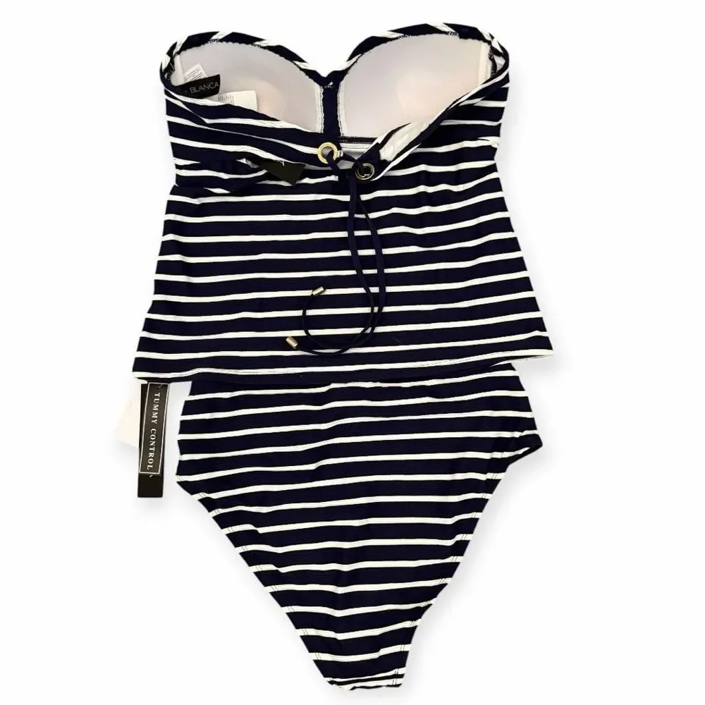 La Blanca Capri Twist Bandini Swimsuit